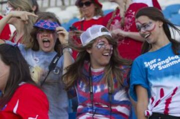 Hinchas norteamericanas