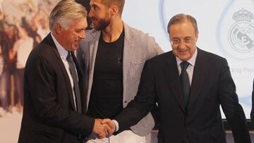 Ancelotti: "Florentino jamás me presionó en las alineaciones..."