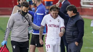 04/04/21 PARTIDO SEGUNDA DIVISION
ALBACETE - ESPANYOL
LESION ALVARO JIMENEZ LAGRIMAS
MENENDEZ