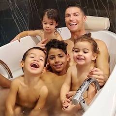 La jornada más familiar de Cristiano mientras su hijo llega a Instagram