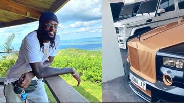 El video de Adebayor con su lujosa gama de autos que causó polémica