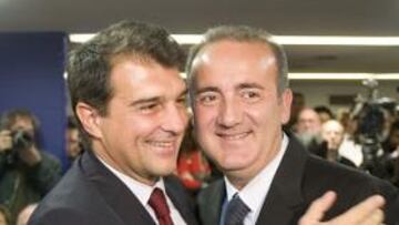 La estrecha relación que mantuvieron Laporta y Godall se ha visto truncada a pocos meses de las elecciones.