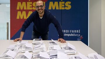 09/01/21 RECOGIDA DE FIRMAS JORDI FARRE PRECANDIDATO PRESIDENCIA FC BARCELONA
ENTREVISTA