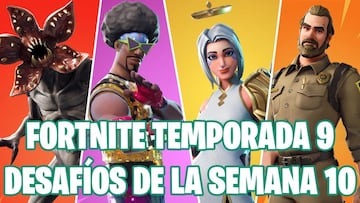 Fortnite Battle Royale: desaf&iacute;os de la Semana 10 de la Temporada 9