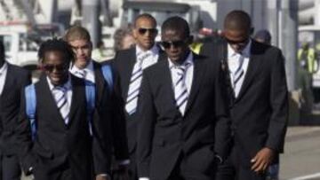 La selección de Honduras ya está en Sudáfrica