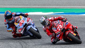 Marc Márquez y Enea Bastianini