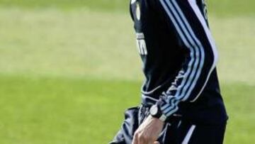 <b>BUENA NOTICIA. </b>Benzema tocó balón en la sesión de ayer.