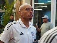 Jermein Peña en un hotel de Ibagué