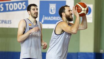 Guillem Vives y Sergio Rodríguez, en la lista inicial de Scariolo.