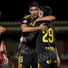 El Zaragoza se impone al Tarazona en un accidentado partido