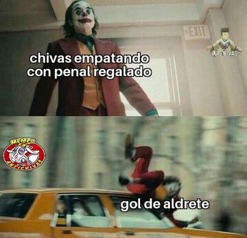 Los memes de la derrota de Chivas ante Cruz Azul