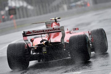 La lluvia en Monza retrasó la calificación del GP de Italia