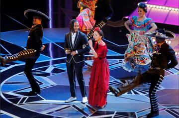 Natalia LaFourcade interpreta la canción de Remember Me en los Premios Oscar 2018