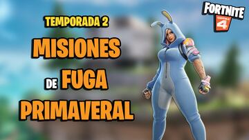 fortnite capitulo 4 temporada 2 mega misiones fuga primaveral 2023