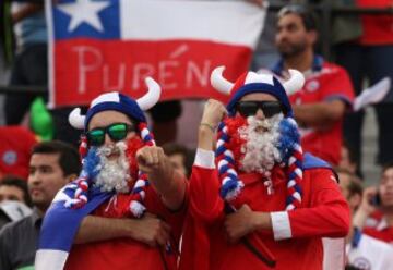 Colores y buen ambiente en el Nacional