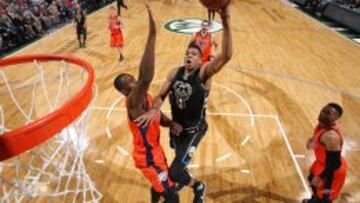 Dos triples-dobles, partidazo de Durant y triunfo 'Thunder'