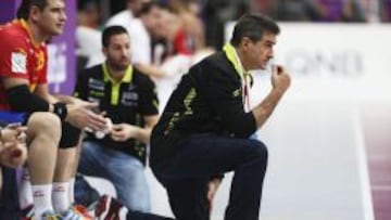 El seleccionador español, Manolo Cadenas.