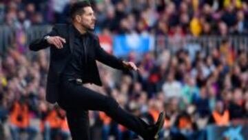 Simeone: "Ni con ocho jugadores cambiamos nuestra filosofía"