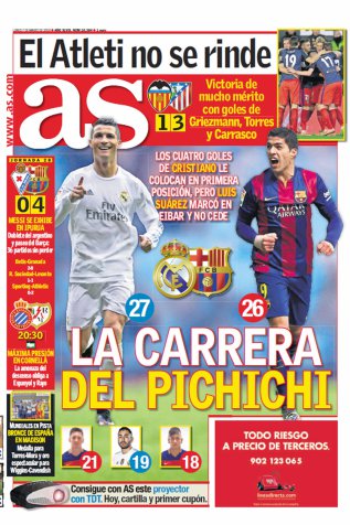 Las portadas de AS de marzo