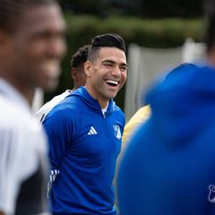 Falcao ya está en Bogotá y se une a las prácticas con Millonarios