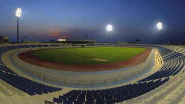 Imagen del Al Khor Stadium, lugar de entrenamiento de la Selección Mexicana en Qatar 2022.