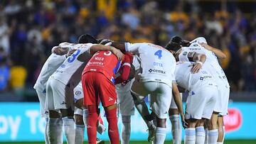 during the 7th round match between Tigres UANL and Cruz Azul as part of the Liga BBVA MX, Torneo Clausura 2025 at Universitario Stadium, on February 15, 2025 in Monterrey, Nuevo Leon, Mexico.