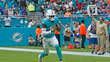 DeVante Parker con los Dolphins