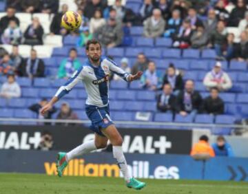 Stuani marca el 2-1.