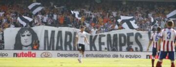 Gran ambiente en Mestalla. 