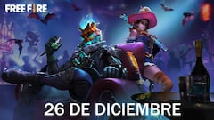 Códigos Free Fire de hoy 26 de diciembre de 2021; todas las recompensas gratis