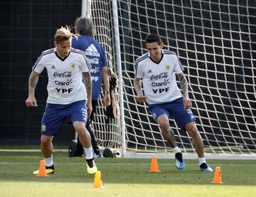 Barcelona 01Junio 2018, España
Previa al Mundial 2018
Entrenamiento de la seleccion Argentina Ciudad Deportiva Joan Gamper, Barcelona.
Foto Ortiz Gustavo