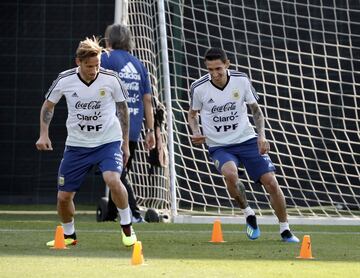 Barcelona 01Junio 2018, EspaÃ±a
Previa al Mundial 2018
Entrenamiento de la seleccion Argentina Ciudad Deportiva Joan Gamper, Barcelona.

Foto Ortiz Gustavo
