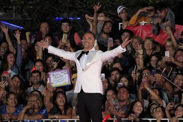 Viña del Mar, 22 febrero 2019. El actor Pablo Brunetti en la Gala del Festival de Viña del Mar 2019. Sebastian Cisternas/ Aton Chile.