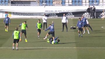 Real Madrid: Cristiano stays in gym, Ramos rejoins training