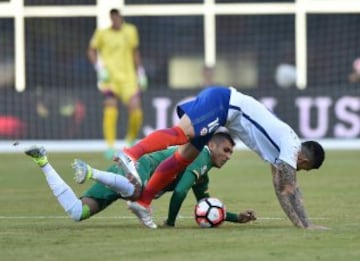 Color y fútbol en el Chile - Bolivia