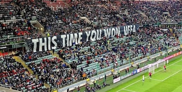 Mofa a la UEFA: “¡Sorpresa, hijos de p…!”