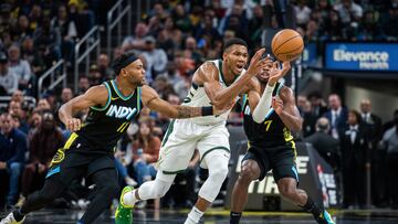 Los Pacers agotan a Giannis