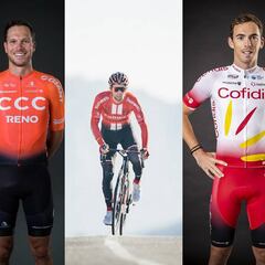 CCC, Sunweb, Cofidis y Quick-Step presentan sus maillots para 2019