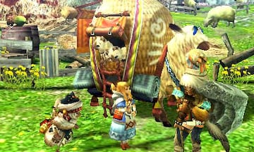 Captura de pantalla - Monster Hunter X (3DS)