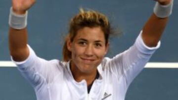 EMBALADA. En Pekín, Garbiñe Muguruza firma su segunda final consecutiva y roza la tercera plaza en el ránking mundial del WTA Tour.