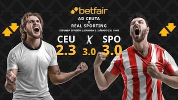 AD Ceuta vs. Real Sporting de Gijón: horario, dónde ver, estadísticas y pronósticos