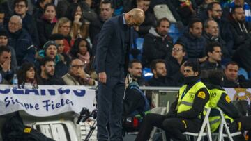 Zidane: "Es duro; un fracaso para mí porque soy el responsable"