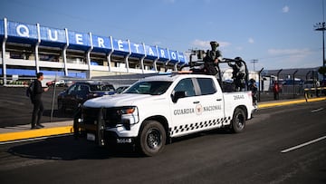 Gran dispositivo de seguridad previo al México vs Islandia