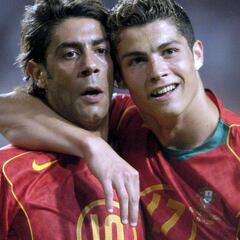 Rui Costa: "Nos daba vergüenza imitar a Cristiano, entrenábamos sus regates a escondidas"