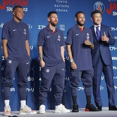 PSG arrive in Japan for three-game tour