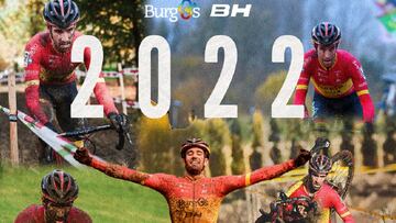 Cartel promocional del Burgos-BH para anunciar la renovación de Felipe Orts para la temporada 2022.
