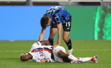 Atalanta de Bérgamo y el París Saint Germain se enfrentaron por los cuartos de final de la Champions League en el Estadio da Luz en Lisboa.