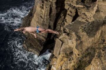 Impresionantes imágenes de la tercera parada del Red Bull Cliff Diving World Series