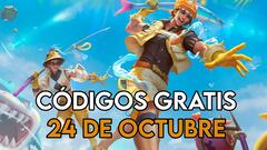 Free Fire | Códigos de hoy martes 24 de octubre de 2023: recompensas gratis