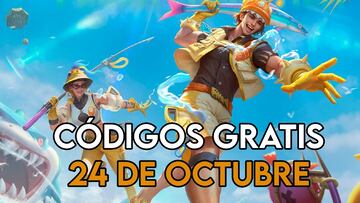 Códigos gratis 24 de octubre